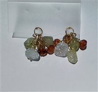 Orecchini Donna in Oro OG CIUFFI PIETRE NAT